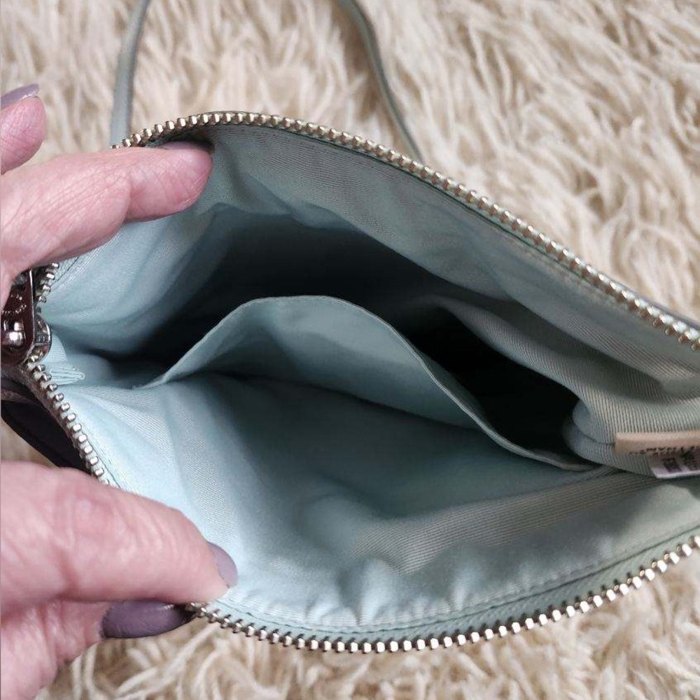 Coach EUC Crossbody bag mint green - Picture 7 of 10